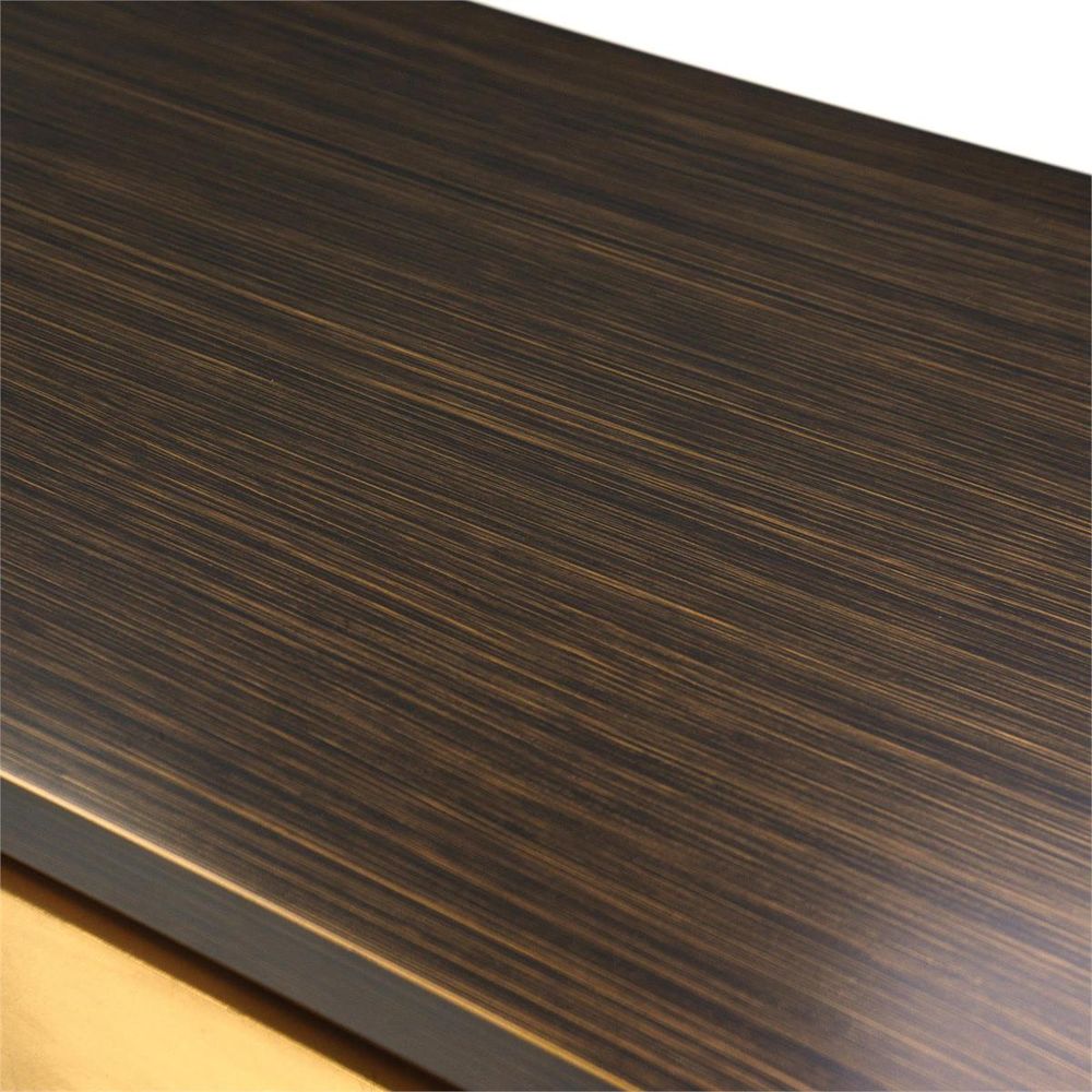Rimini Sideboard - Brown, Gold