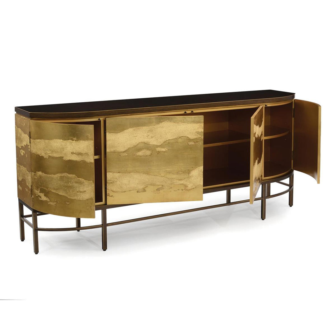 Sorrento Sideboard - Brown,Gold