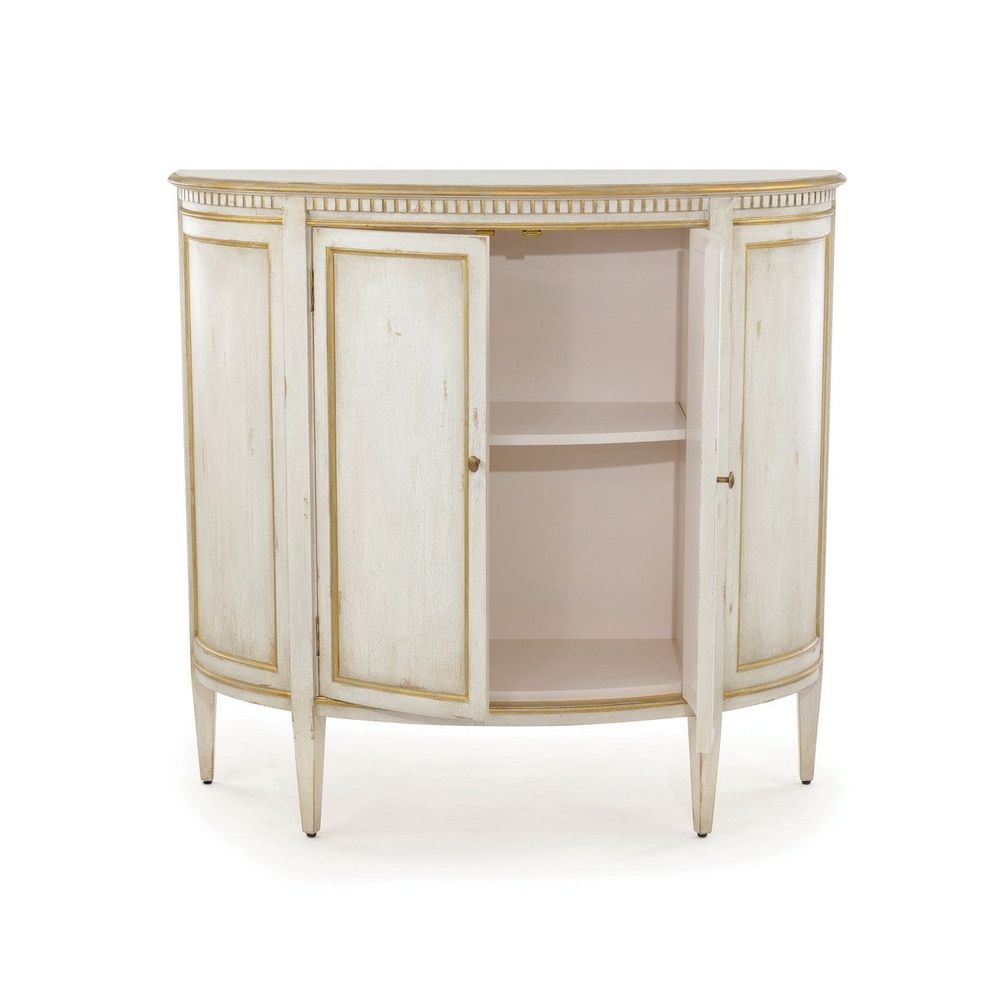 Sideboards & Credenzas Volnay Demilune Cabinet - White