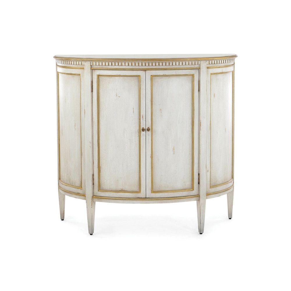Sideboards & Credenzas Volnay Demilune Cabinet - White