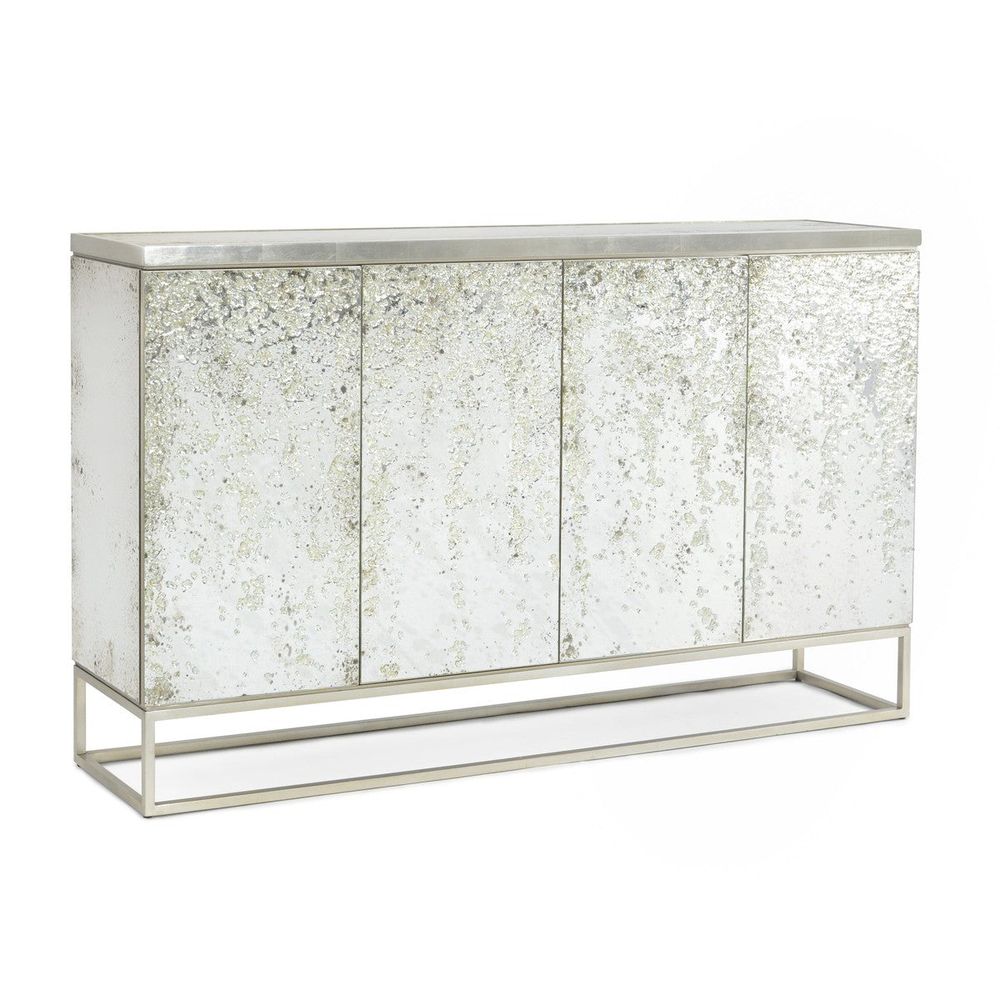 Sideboards & Credenzas Aeolian Four-Door Cabinet - White