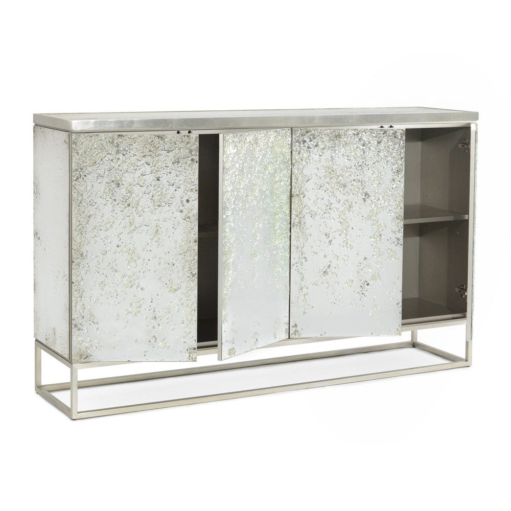 Sideboards & Credenzas Aeolian Four-Door Cabinet - White