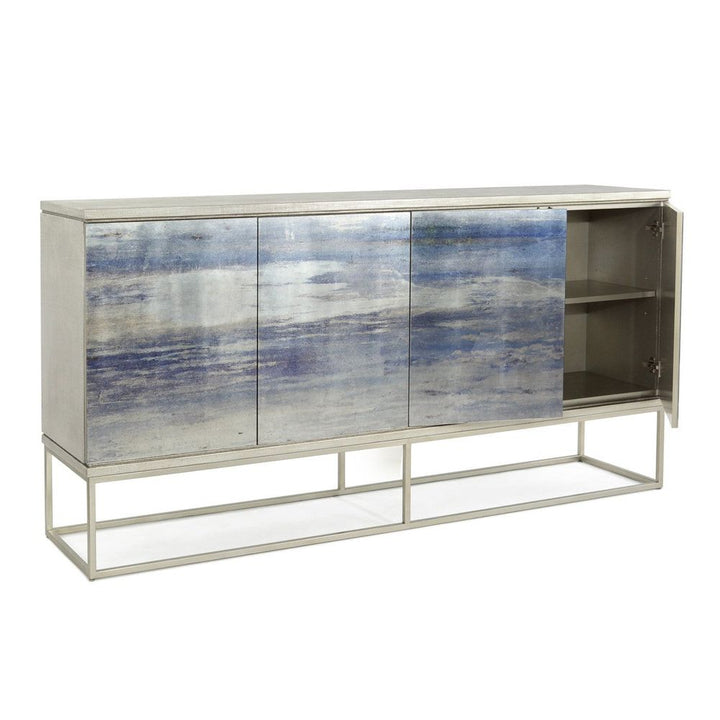 Sideboards & Credenzas Malvasia Four-Door Cabinet - Silver