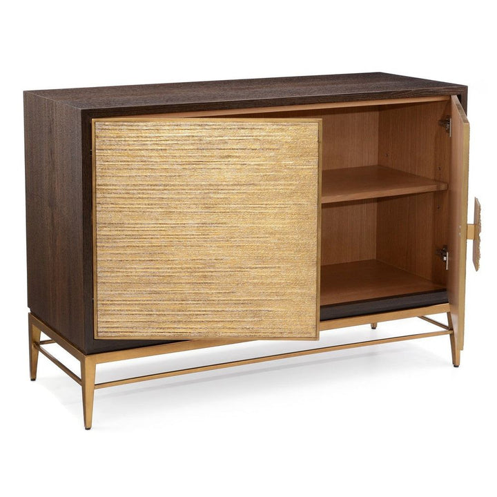 Sideboards & Credenzas Walthall Two-Door Cabinet - Brown, Gold