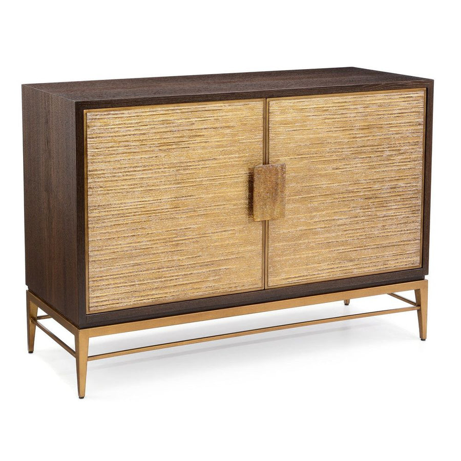 Sideboards & Credenzas Walthall Two-Door Cabinet - Brown, Gold