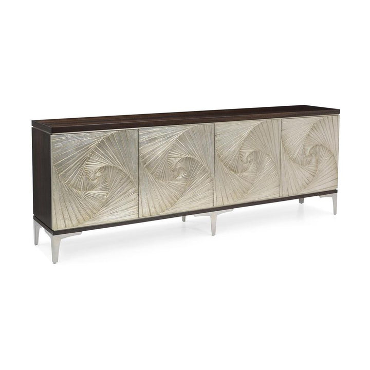 Sideboards & Credenzas Rosedale Four-Door Cabinet - Silver