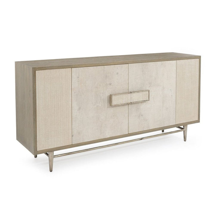 Sideboards & Credenzas Quercus Sideboard - Silver, White