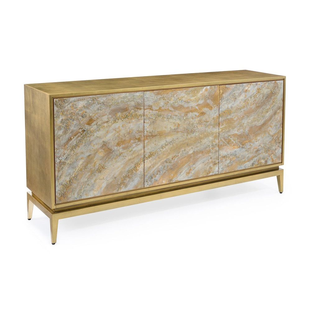 Sideboards & Credenzas Calabash Sideboard - Brown, Silver