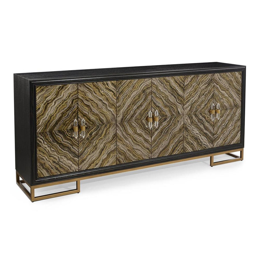 Sideboards & Credenzas Portoro Sideboard - Brown, Gold