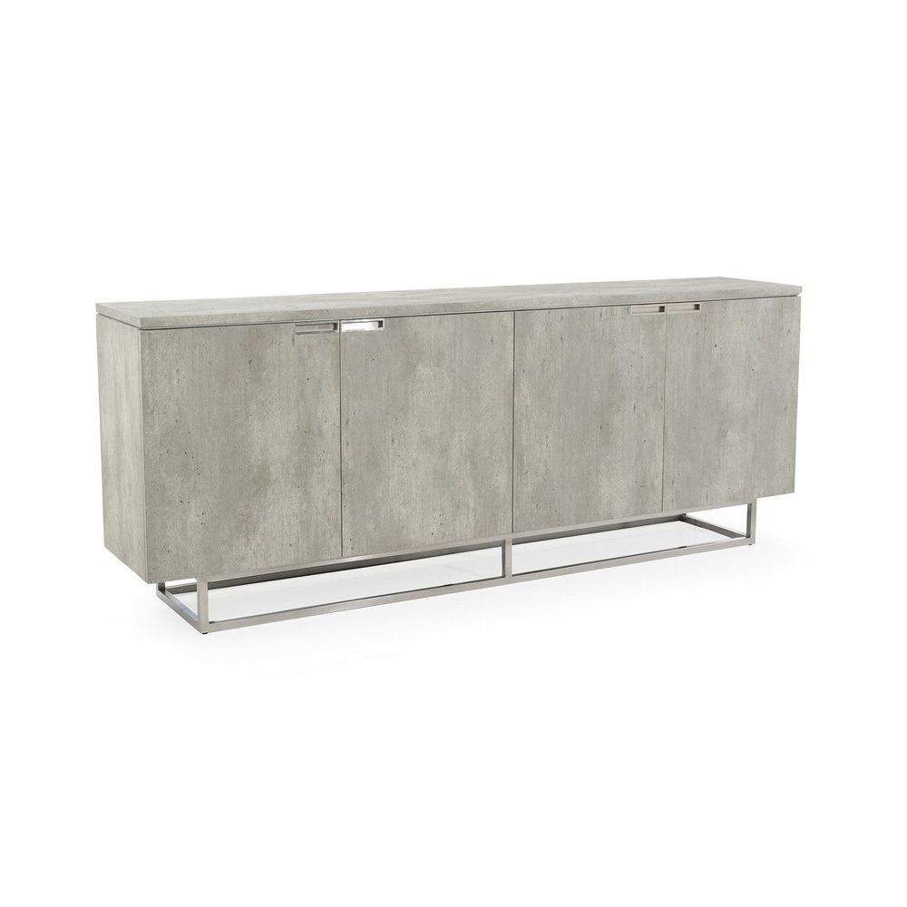 Sideboards & Credenzas Silvio Piazza Credenza - Grey
