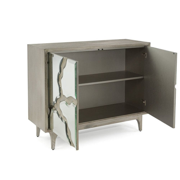 Dressers & Chests Revne Silver Chest - Silver