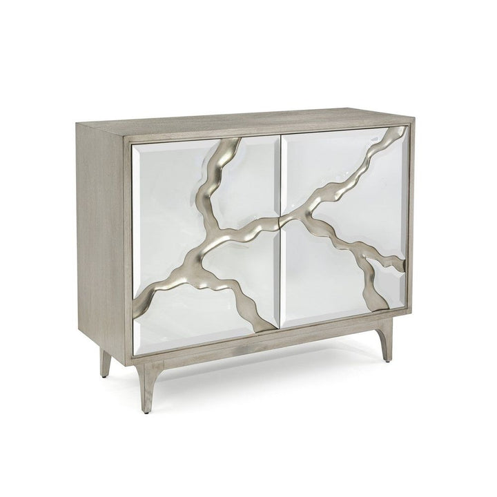 Dressers & Chests Revne Silver Chest - Silver