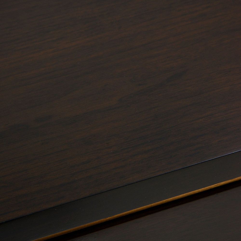 Golden Valley Credenza - Brown, Gold, Silver