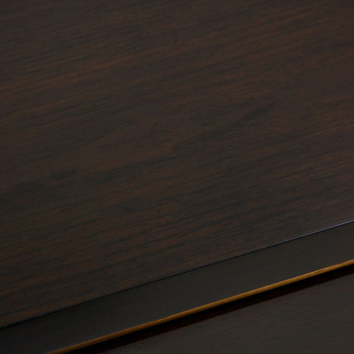 Golden Valley Credenza - Brown, Gold, Silver