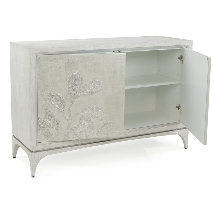 Alden Chest with Doors - White