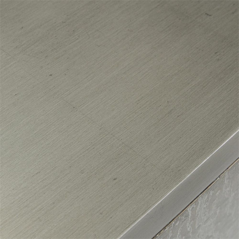 River's Edge Silver Credenza