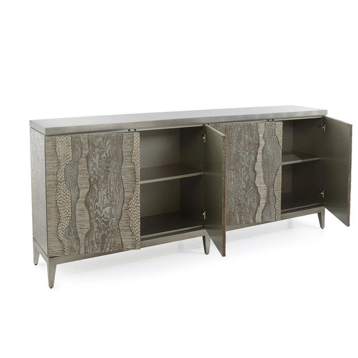 Sideboards & Credenzas Riverbank Silver Credenza
