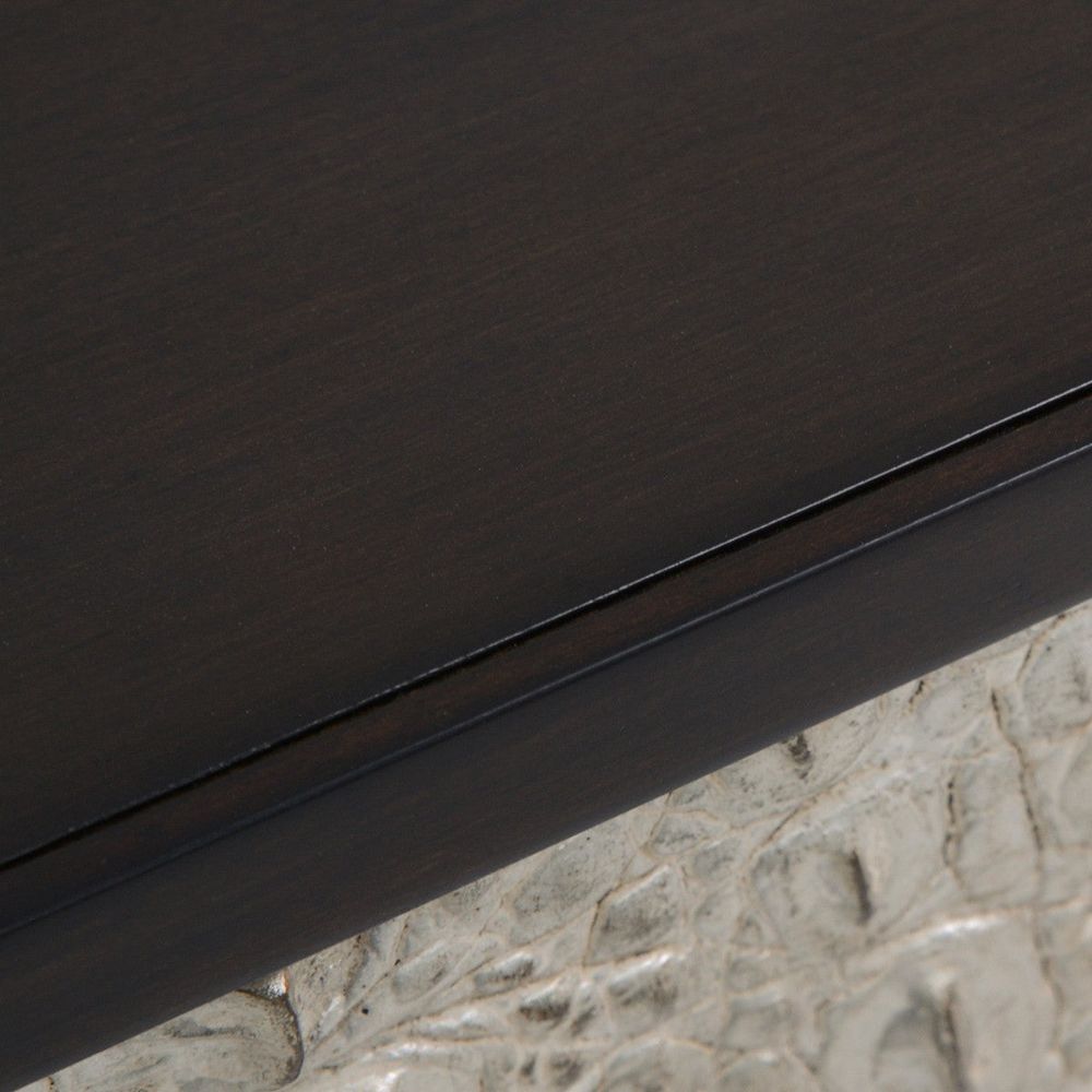 Miri Credenza - Brown, Silver