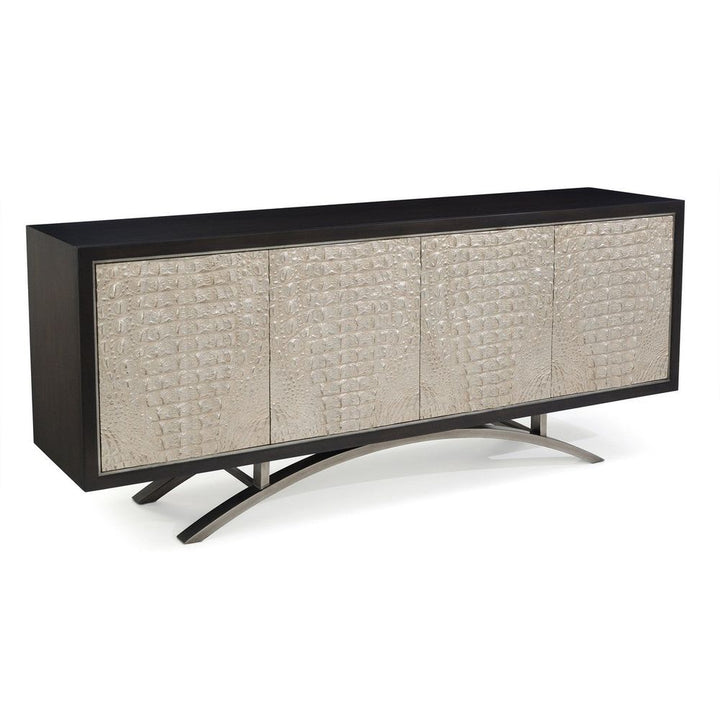 Sideboards & Credenzas Miri Credenza - Brown, Silver