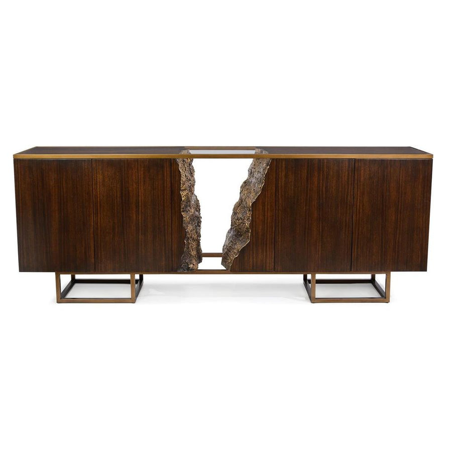 Sideboards & Credenzas Terra Four-Door Credenza - Gold