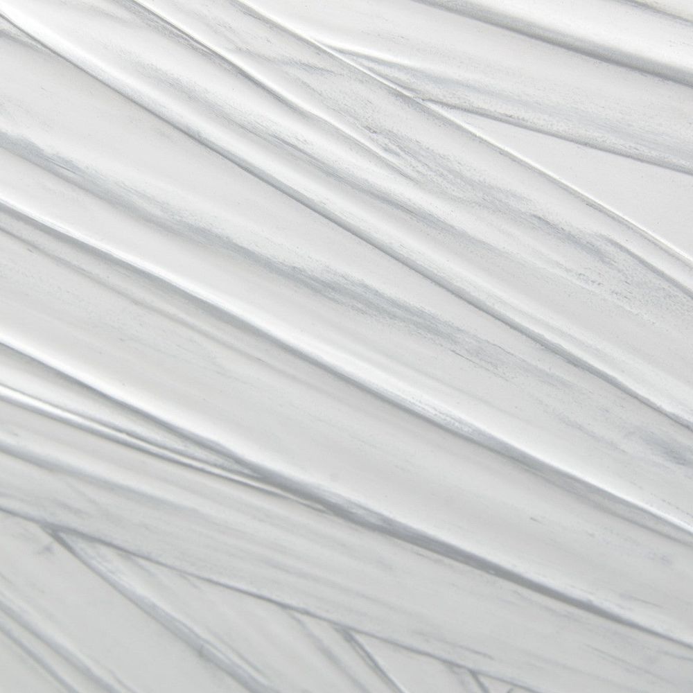 Entwined Credenza - White, Silver