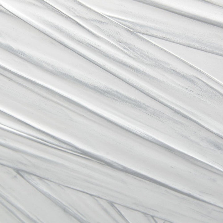 Entwined Credenza - White, Silver