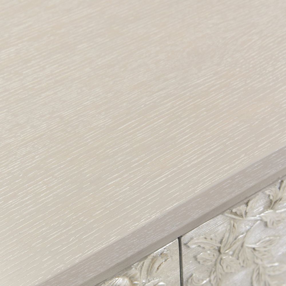 Fuji Credenza - Grey, Silver