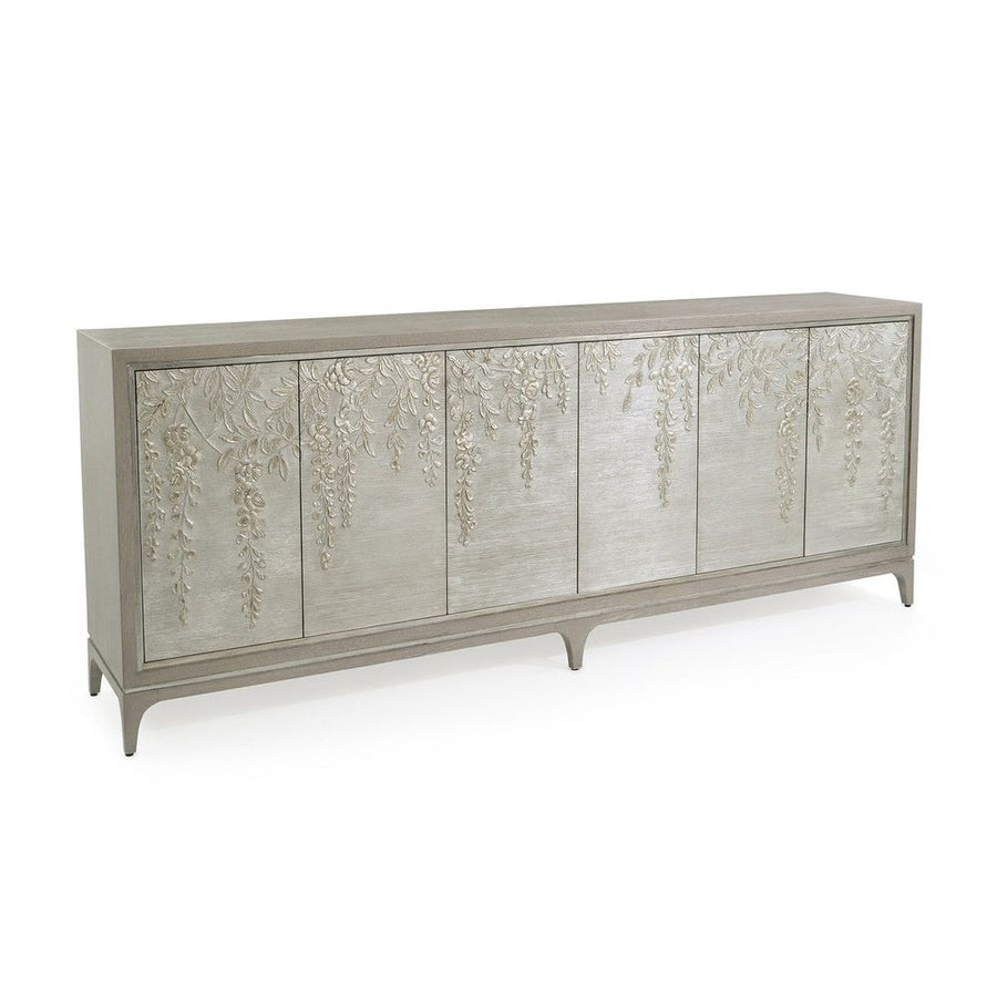 Sideboards & Credenzas Fuji Credenza - Grey, Silver