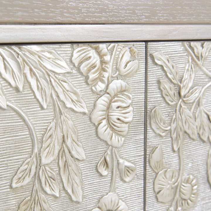 Sideboards & Credenzas Fuji Credenza - Grey, Silver