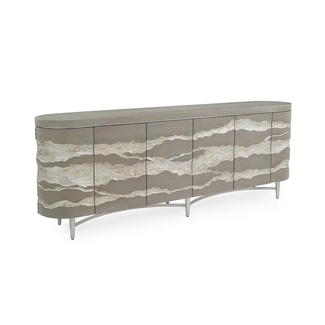 Mountain Credenza - Silver