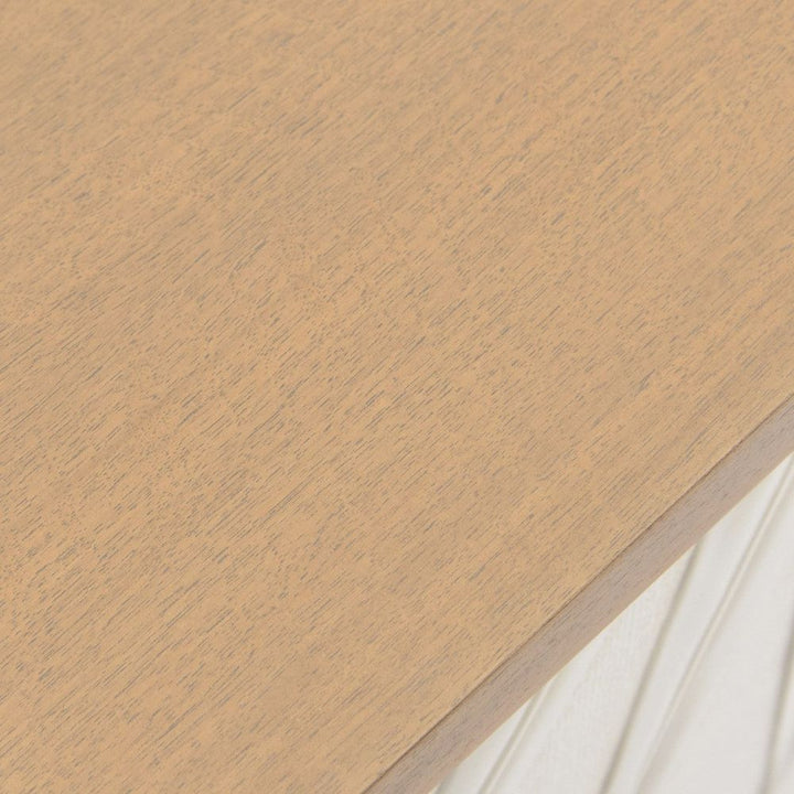 Sideboards & Credenzas Bayside Sideboard - Brown, White, Silver