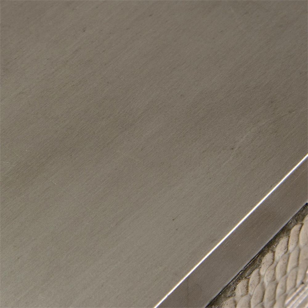 Sideboards & Credenzas River's Edge Silver Chest With Doors