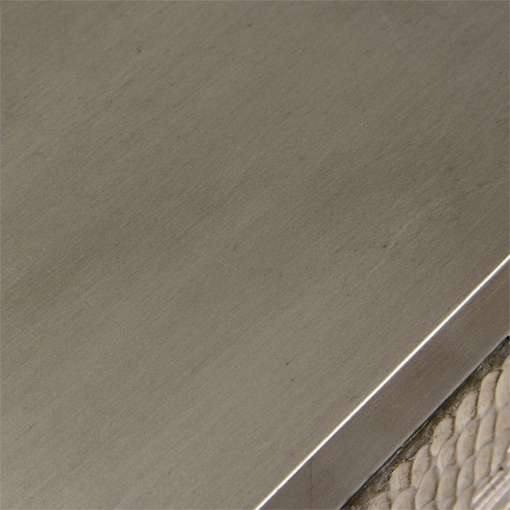 Sideboards & Credenzas River's Edge Silver Chest With Doors