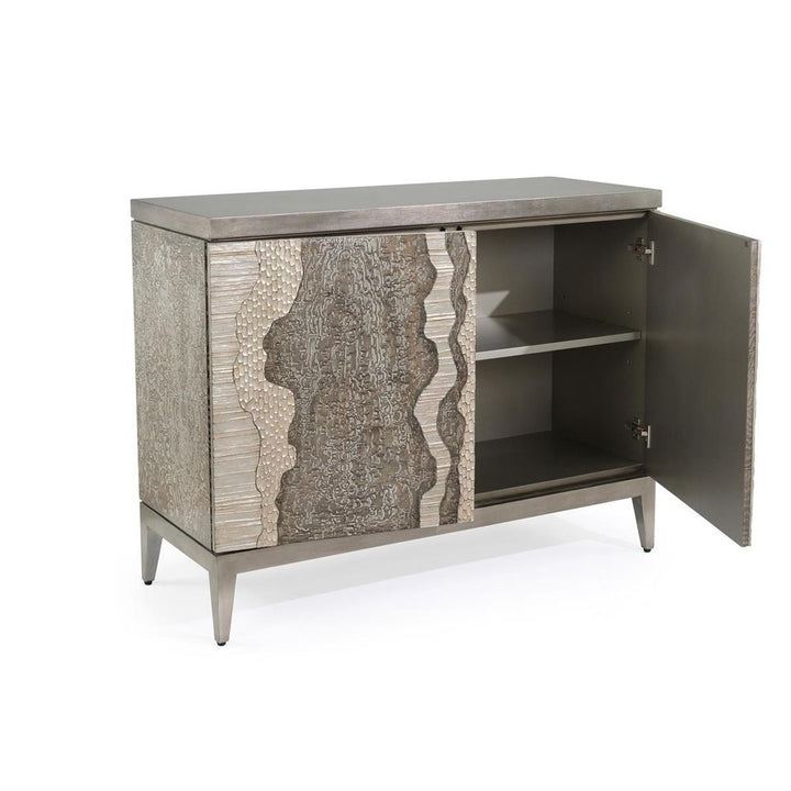 River's Edge Silver Chest With Doors