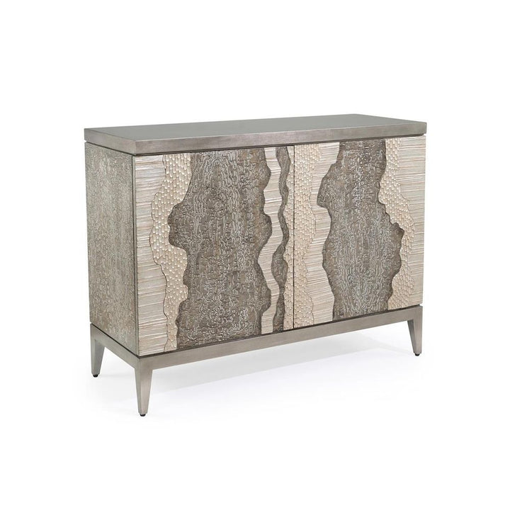 Sideboards & Credenzas River's Edge Silver Chest With Doors