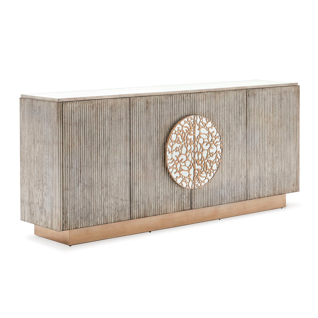 Lunar Shadow Four-Door Credenza