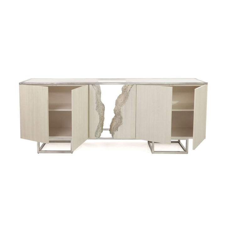 Sideboards & Credenzas Terra Four-Door Credenza, White