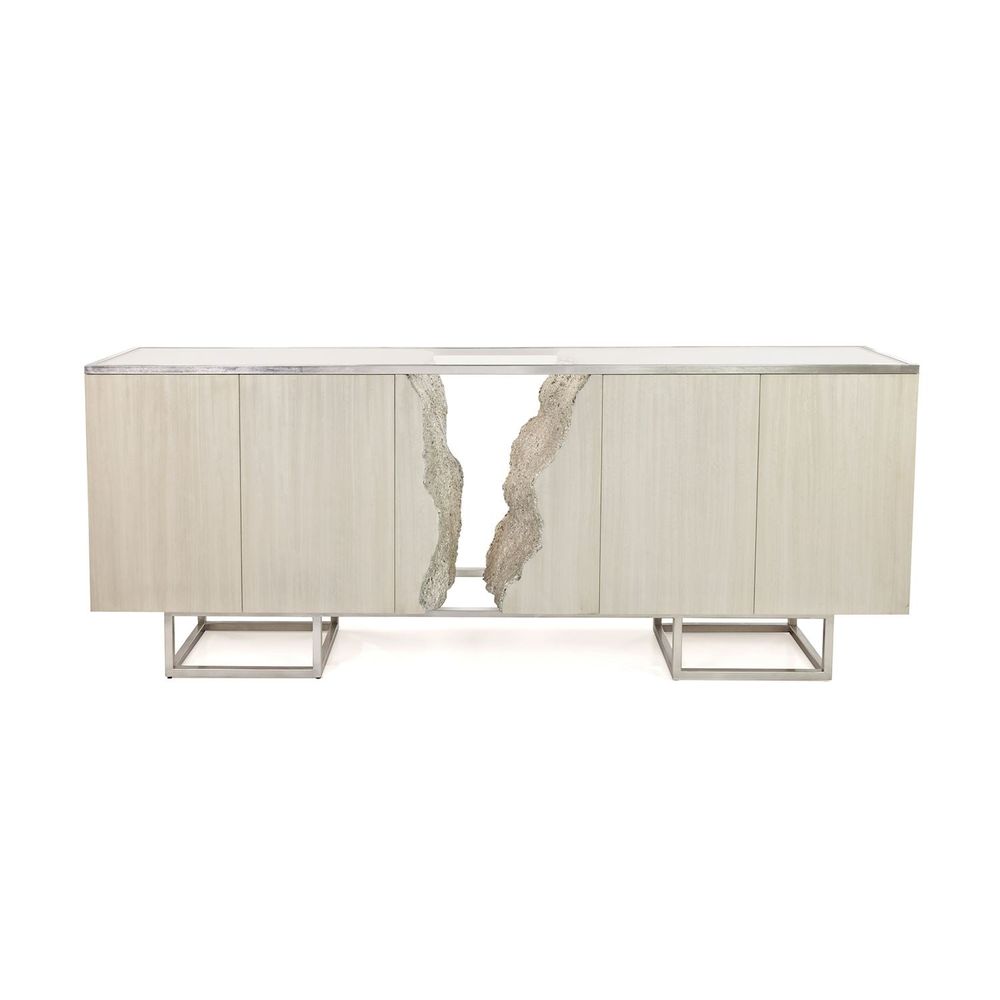 Sideboards & Credenzas Terra Four-Door Credenza, White