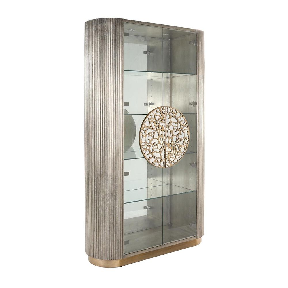 Cabinets & Curios Moonlit Ripple Display Cabinet