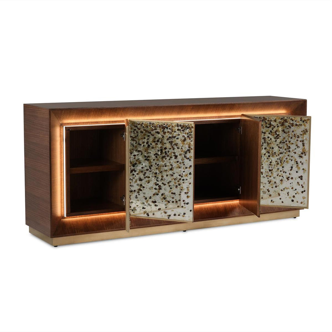 Macallan Four-Door Lighted Credenza