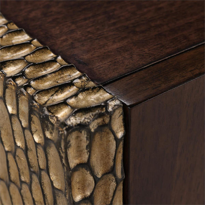 Cameroon Four-Door Credenza