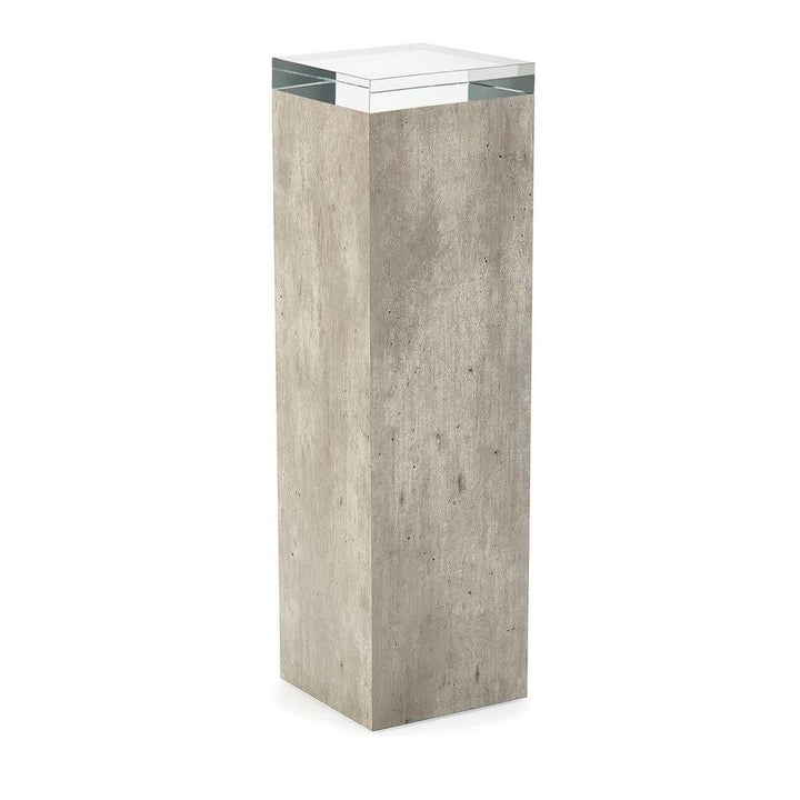 Pedestals Camden Pedestal Alto - Gray - Crystal