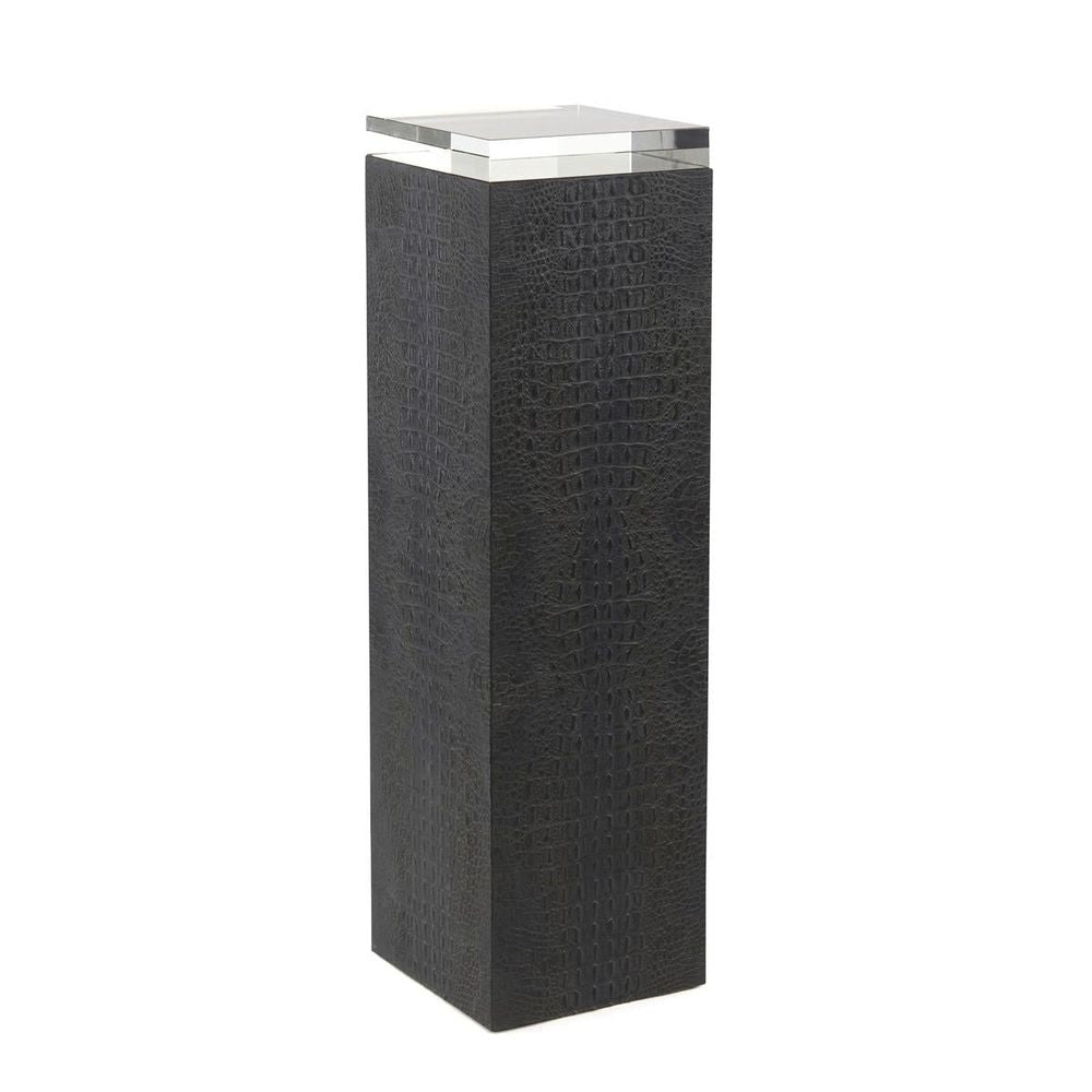 Pedestals Greystoke Tall Pedestal - Brown,Clear,Gold