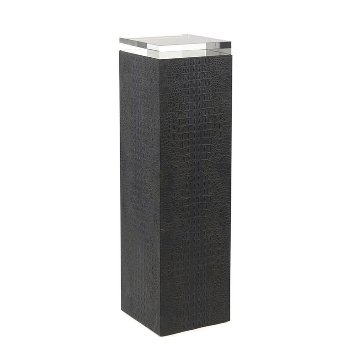 Pedestals Greystoke Tall Pedestal - Brown,Clear,Gold