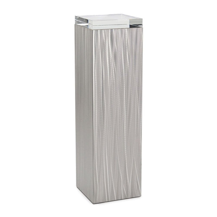 Pedestals Lucena Brushed Stainless Steel Pedestal II - Grey