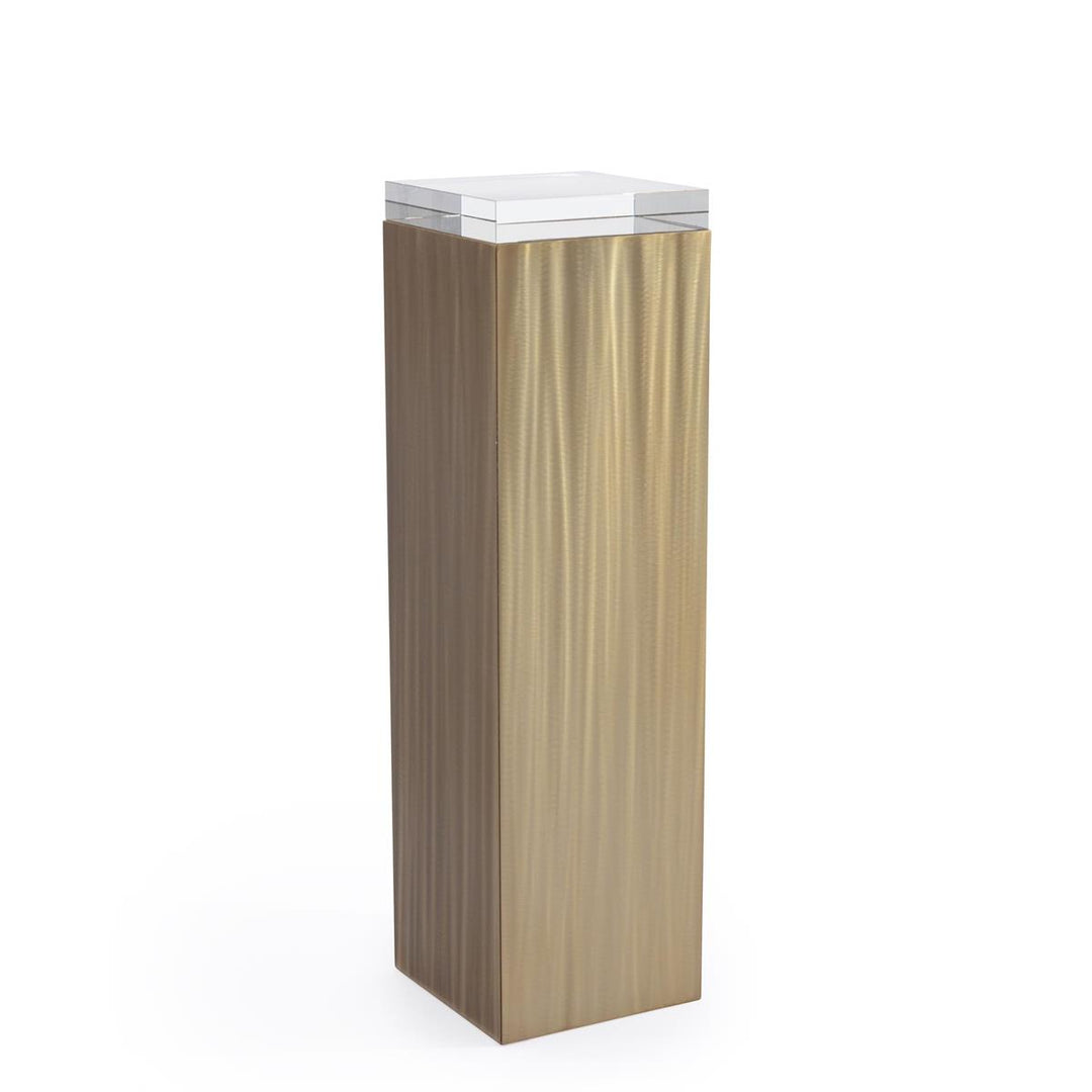 Valencia Pale Gold Pedestal Ii - Natural,Silver