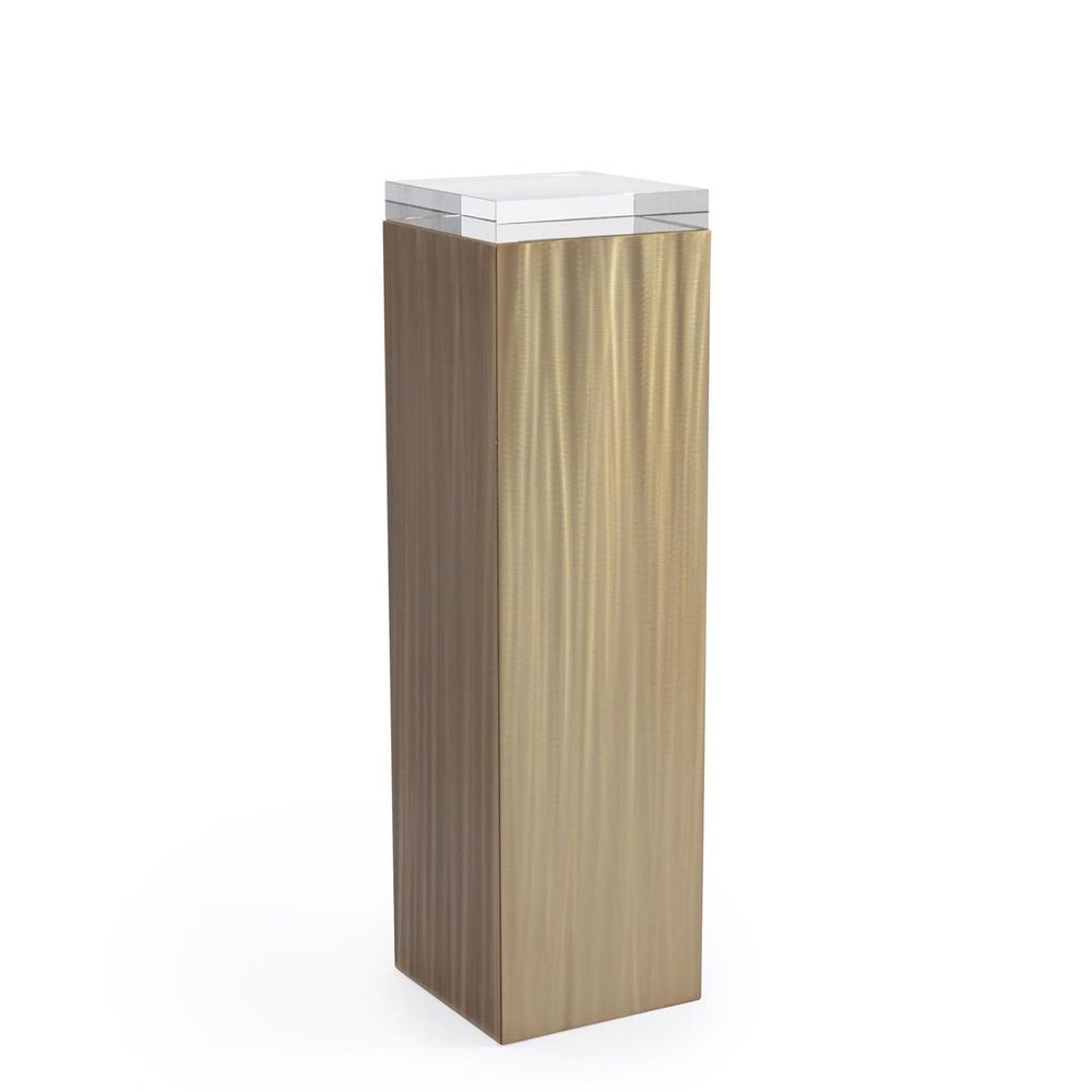 Pedestals Valencia Pale Gold Pedestal Ii - Natural,Silver