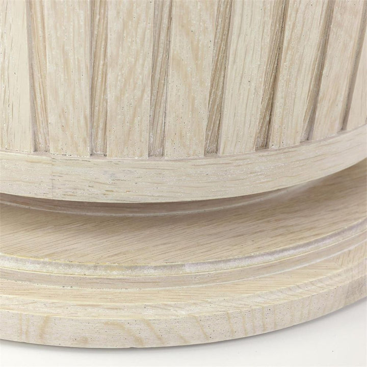 Dorian Dining Table, Wood Top