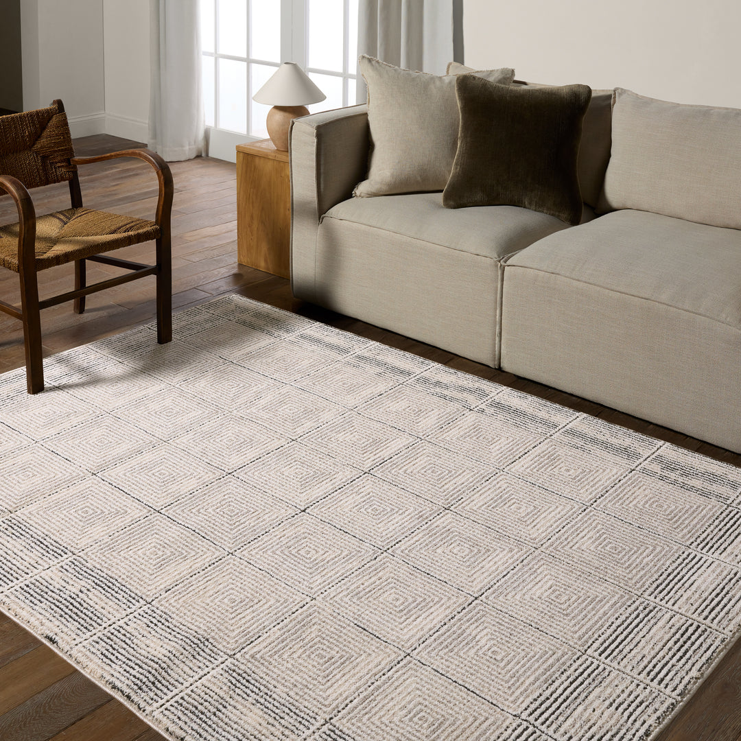 Vibe by Jaipur Living Quadrant Powerloomed Area Rug (9'6"x13'6")