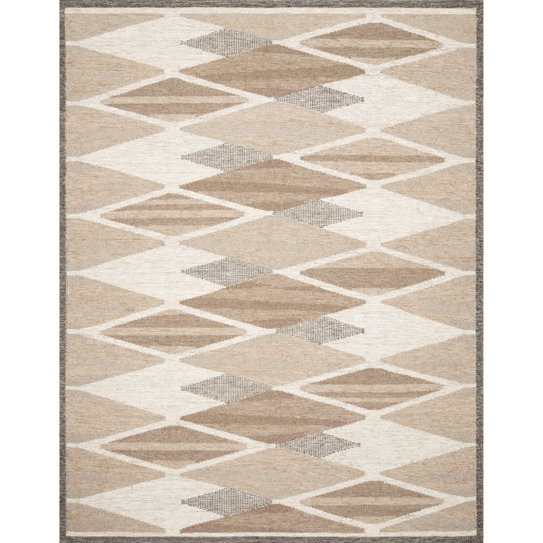 Loloi Evelina Taupe / Bark 3'-6" x 5'-6" Accent Rug